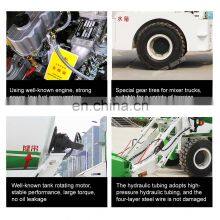 Hengwang HW240 2.4m3 Large Capacity Mobile Price Self Loading Mini Small Manual Rotating Concrete Mixer thumbnail-4