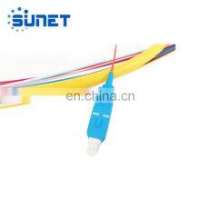 FTTH PVC/LSZH 12-ядерный ленточный пигтейл с разъемом SC/UPC, оптоволоконный фан-аута пигтейл, 12-ядерные пигтейлы thumbnail-5