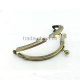 China Manufacturer Cheap Bronze DIY Sewing Coin Purse Frames Purse Lock thumbnail-2