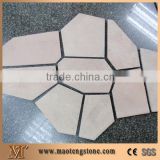 Outdoor Natural Cream Floor And Wall Tile Design Slate Stepping Stone