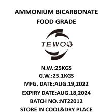ChiNESE NO.1  Supplier New Tewoo Ammonium Bicarbonate 99.7-100.5%