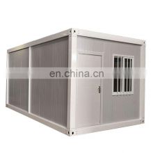 Modern 20-foot flat-pack container house for sale, used in offices, public toilets