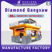 Hualong Machinery 100/80 Gang saw  Multi-diamond saw Blade Stone Cutting Machine for Marble Block Gang Saw Machines in Ethiopia