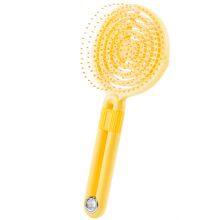 Premium Scalp & Shampoo Brush for Curly & Wet Detangle Hair. Round Pin Tip Type for Massaging Scalp Smooth thumbnail-3