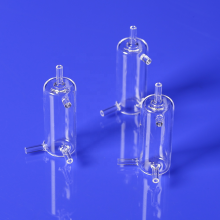 Customized Quartz Glass Overflow Tube Quartz Parts for High-precious Instruments thumbnail-3