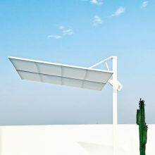 Square Parasol Foldable Umbrella Patio Umbrella Garden Villa Restaurant Creative Square Roman Umbrella
