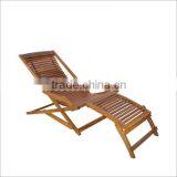 High Quality Best Selling Eco Friendly Wooden Relax Chair With Footrest From Viet Nam thumbnail-1