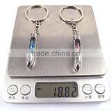 Stainless Steel Jewelry Christmas Custom Metal Keychain thumbnail-5