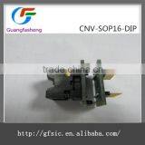 New SOP16 CNV-SOP16-DIP Test Socket Programming Burn Block IC thumbnail-3