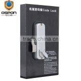 OSPON Mechanical Keyless Narrow Hook Sliding Door Lock STAIN CHROME OS252 thumbnail-4