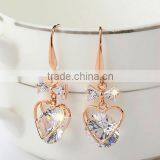 Fashion New Model Fancy Gold Earring,heart Pendant Earrings for Girls thumbnail-5
