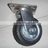 5 Inch Swivel Rubber Caster thumbnail-5