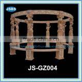 Newest Style Red Marble Lady Statue Pavilion thumbnail-1