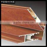 Hot Sale Wood Grain Transfer Aluminum Profile thumbnail-1