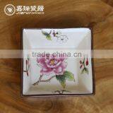 Korean Pure Hand Painted Ceramic Popcorn Bowl thumbnail-5