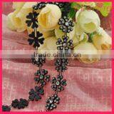 2014 Wholesale Fashion Flower Style Crystal Rhinestone Chain WRC-176!!! thumbnail-1