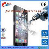 2015 (hot ) 0.26mm 9H HD Anti-Fingerprint Tempered Glass Screen Protector for Apple Iphone 6 5s 5 4s thumbnail-3