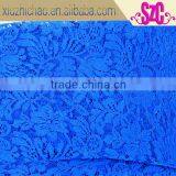 YQS2608-4 Factory Design Blue Woven Lace Fabric New Sample thumbnail-3