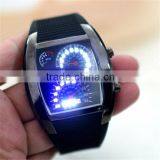 Promotion Sport Silicone LED Watch Flashing LED Wrist Watch thumbnail-4