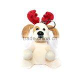 Soft Animal Dog Plush Toy Gifts Keychain