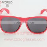 Plastic 3d glasses