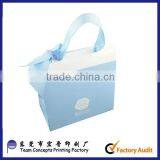 Fancy Gift Paper Bag With Ribbon Handle