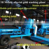40T/H Complete Set Alluvial Gold Concentrator Gold Shaking Table thumbnail-2