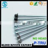 HIGH QUALITY DOUBLE CSK COUNTERSUNK STEEL PULL-THRU RIVETS FOR LCD PANELS thumbnail-1