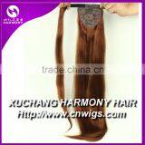 Harmony Yaki Human Hair Ponytail is Available on Stock thumbnail-2