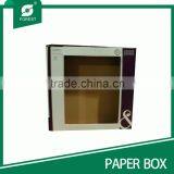 Custom Corrugated Box With PVC Window thumbnail-5