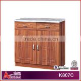 K807C New style kitchen cabinet pressed wood