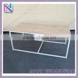 Langfang Furniture Factory Metal Legs Coffee Table Set thumbnail-5