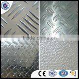 6060 T6 Aluminium 5-Bars Checker Plate Minium Diamond Checker Plate Rolling Machine Plate for Truck /Bus and Boat thumbnail-4