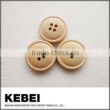 Promotional Wooden Buttons, Four Hole Round Button for Button Artwork