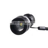 Mini 3Watt Q5 LED Torch Flashlight Zoom AA Small Flash Light thumbnail-2