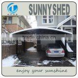 Canopy Aluminum Carports Polycarbonate Frame for Car Awning thumbnail-6