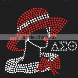Wholesales Two Drinking Girl Heat Transfer Motifs ,rion on Hot Fix Motifs thumbnail-2