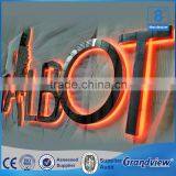 Guangzhou LED Lighted Gold-plating Stainless Steel Signs on the Wall thumbnail-3