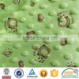 2016 Fashion Design SGS Checked Skin-friendly Print Mink New Minky Dot Velboa thumbnail-1