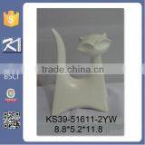 New style porcelain cat figurines home decoration