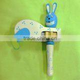 Wholesale Wood Hand Made Zebra Puppet Toy Made in China thumbnail-3