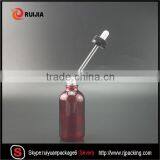 120ml Essential Oil Red Boston Glass Dropper Bottle With Childproof Cap Free Samples thumbnail-4