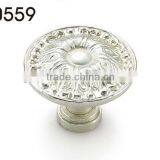 Antique Silver Knob, Antique Furniture Knob, Hardware