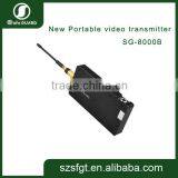 Police Portable FM Wireless Video Audio Transmitter