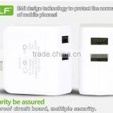 Golf Cellphone Charger Dual USB Cell Phone Charger 5v 2.1a/1a Good Quality Mobile Phone Charger thumbnail-5