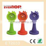 Newly Fashion Cheap Silicone Swing Table Clock ET2033