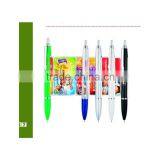 Clear Pull Out Banner Pen/advertising Plastic Pen/advertising Product & Gifts thumbnail-1