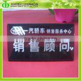DDB-0032 ISO9001 Chinese Factory Wholesale SGS Test Cheap Desk Plastic Nameplate thumbnail-2