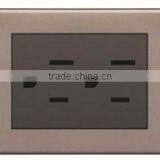 2 Gang 15A Socket American Style thumbnail-1