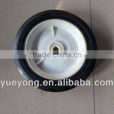 6 Inch Solid Rubber Wheels With Plastic Spoke